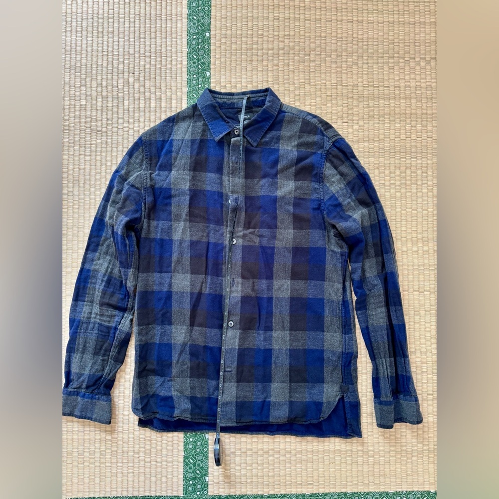 vince plaid shirt